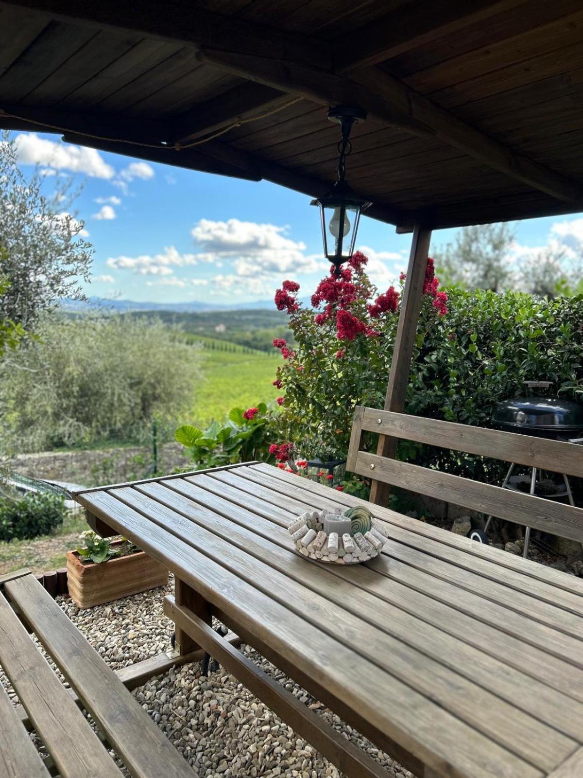 Casa Guardiavigna In Chianti Apartment San Gusme Exterior foto